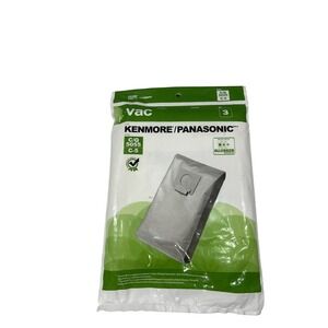 Kenmore / Panasonic Vac Bags C/Q 5055 C5 Bag of 3